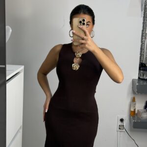 Hurkolt szövet ruha