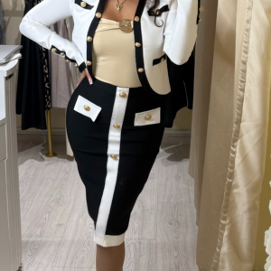 Fekete-Fehér kosztüm