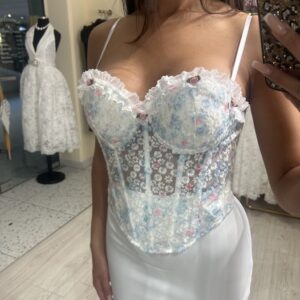 Corset with Flowers